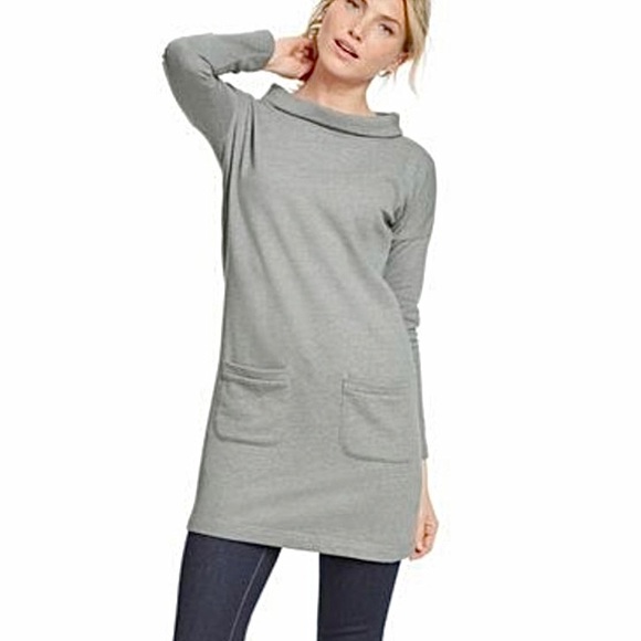 sweatshirt tunic dress